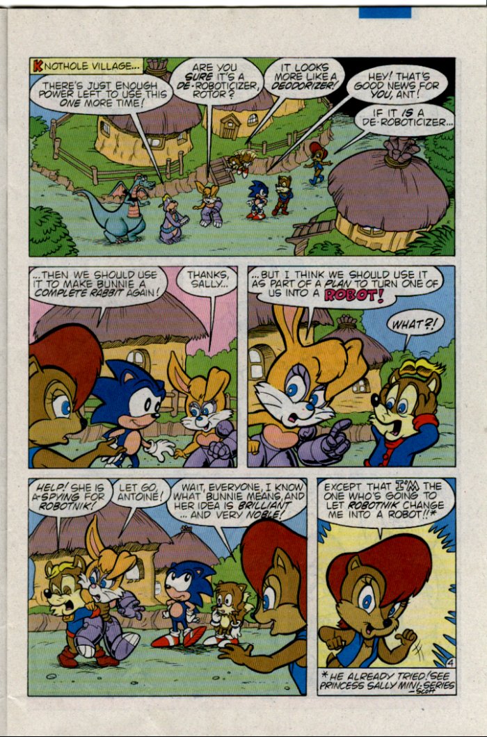 Sonic - Archie Adventure Series December 1995 Page 5